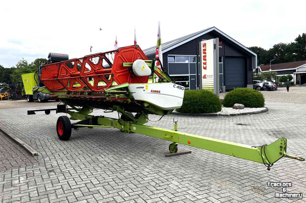 Combinehead & Pick-Up Claas C 4.90 autocontour