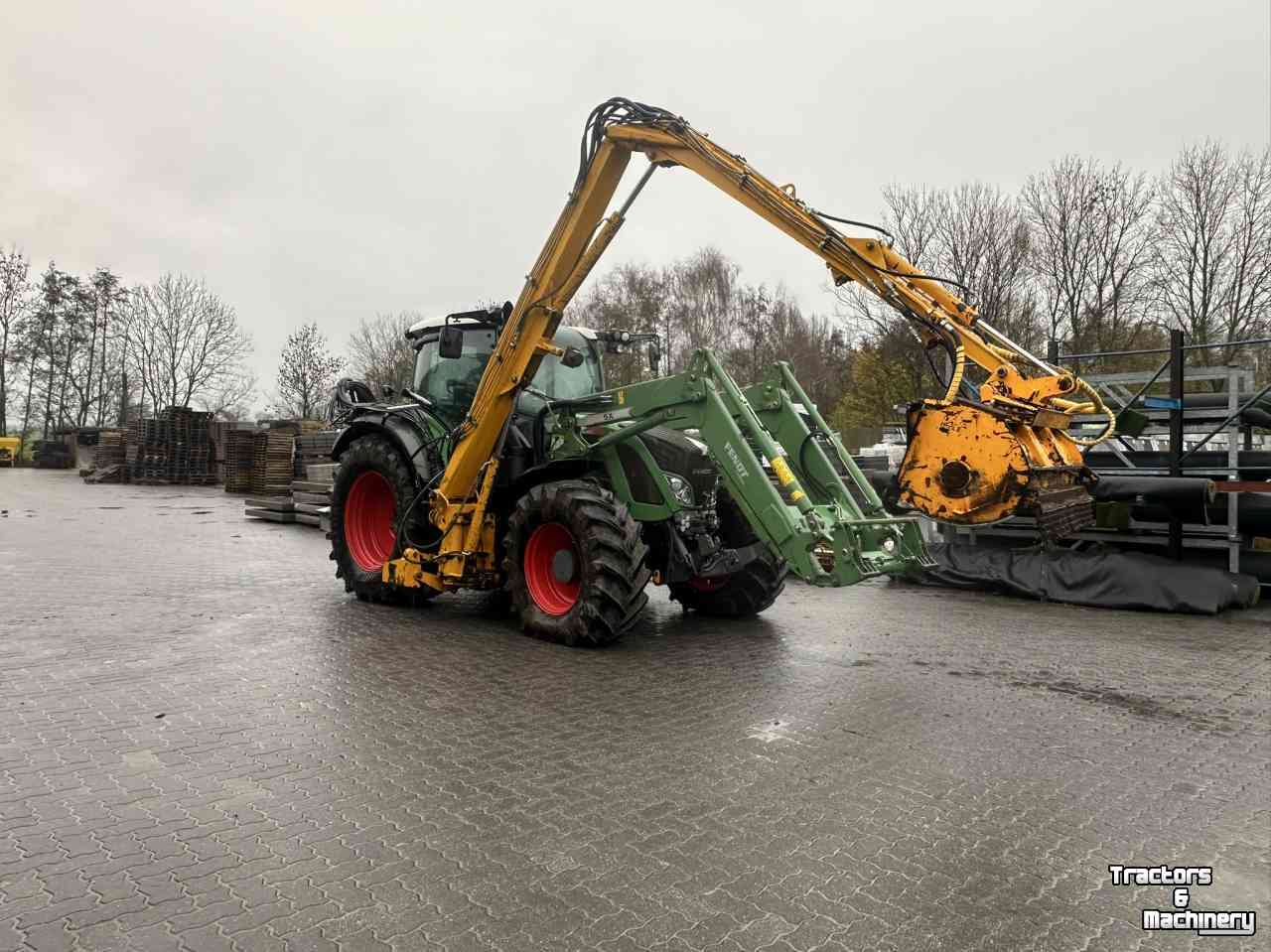 Mowing arm with mowing bucket Herder MBK 120S