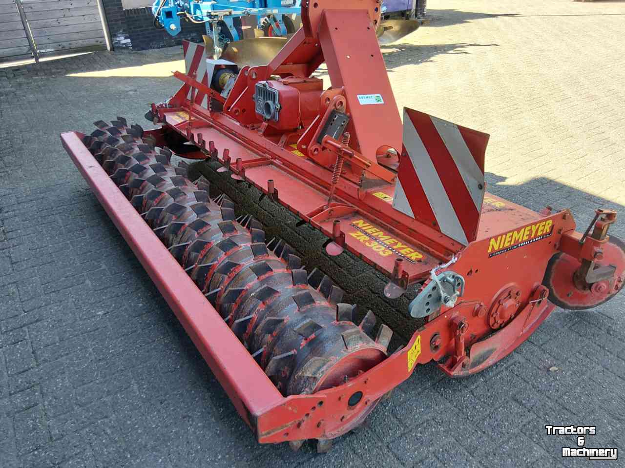 Rotary Tiller Niemeyer ZR 303 Grondfrees 3 meter breed  met pakkerwals