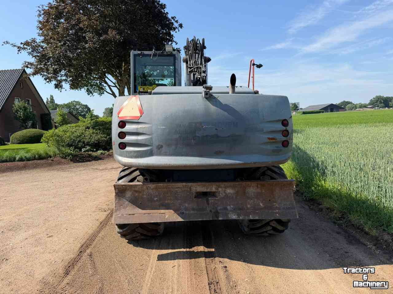 Excavator mobile Terex TW160 Bandenkraan