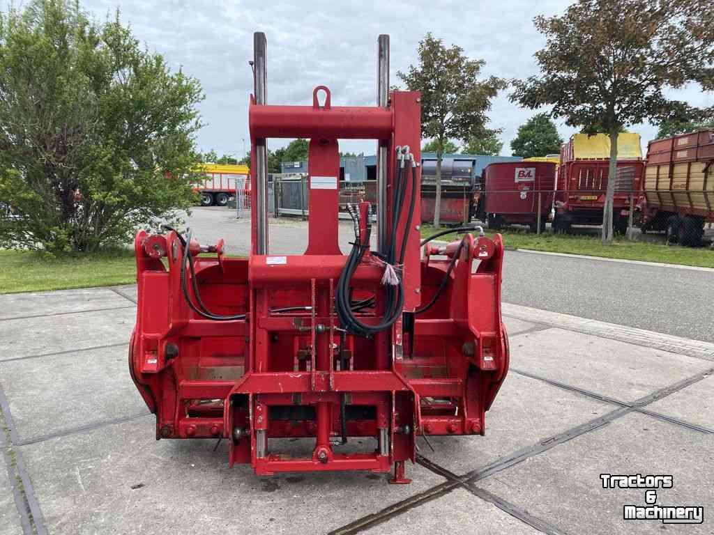Silage cutting bucket Redrock Alligator Kuilhapper met hefmast