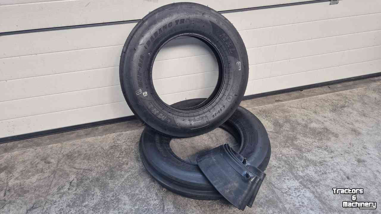 Wheels, Tyres, Rims & Dual spacers  MRL 6.00-16 3 rib voorbanden met binnenband