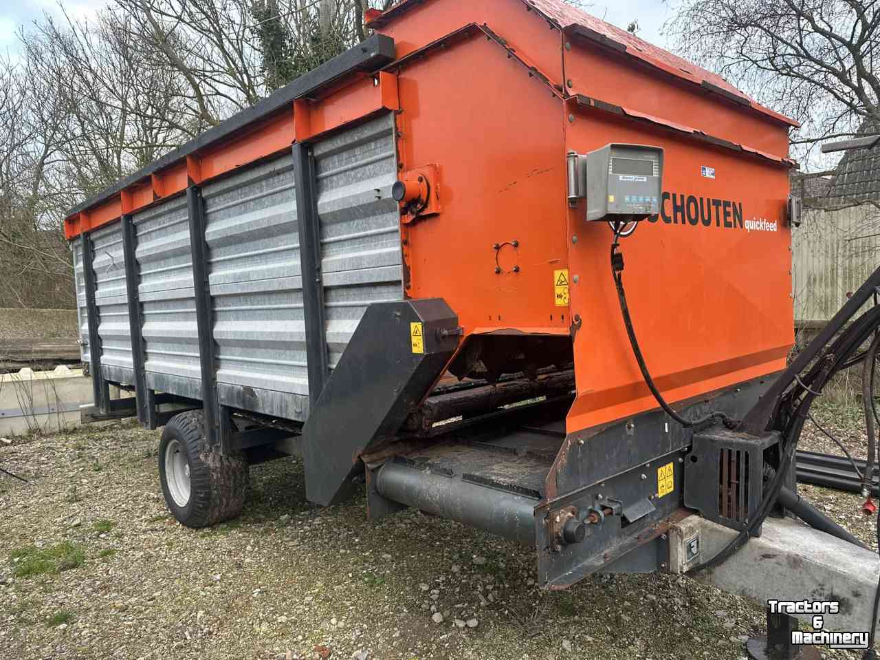 Forage feedwagon / Forage dosage wagon Schouten vdw150v