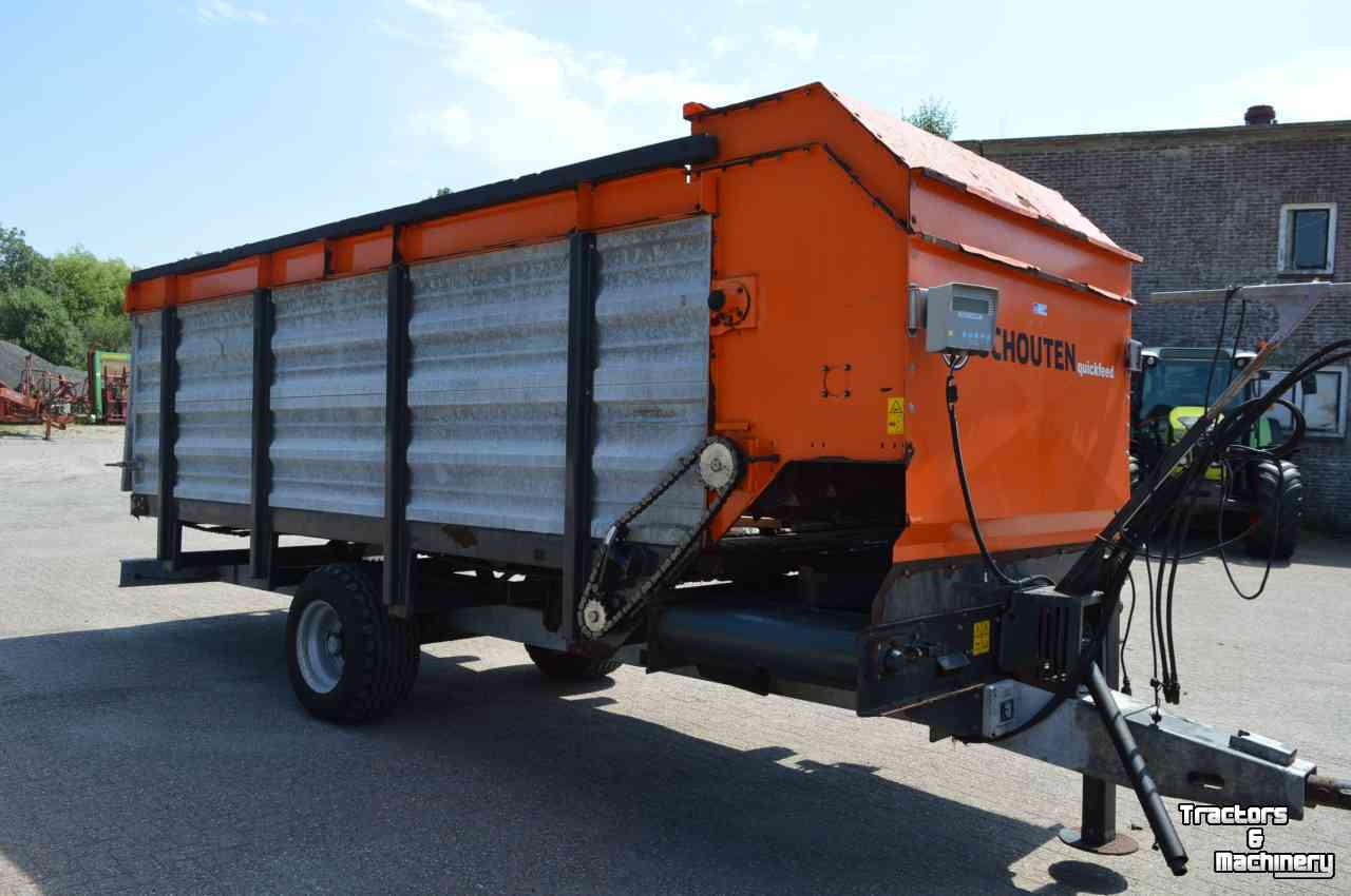 Forage feedwagon / Forage dosage wagon Schouten vdw150v