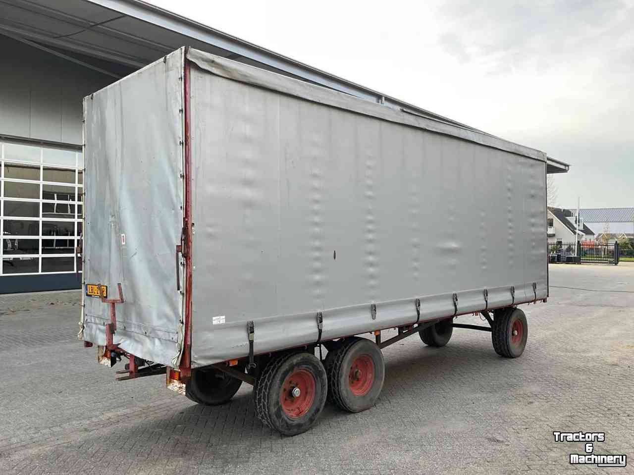 Agricultural wagon Mulder DSHW aanhanger / zeilenwagen