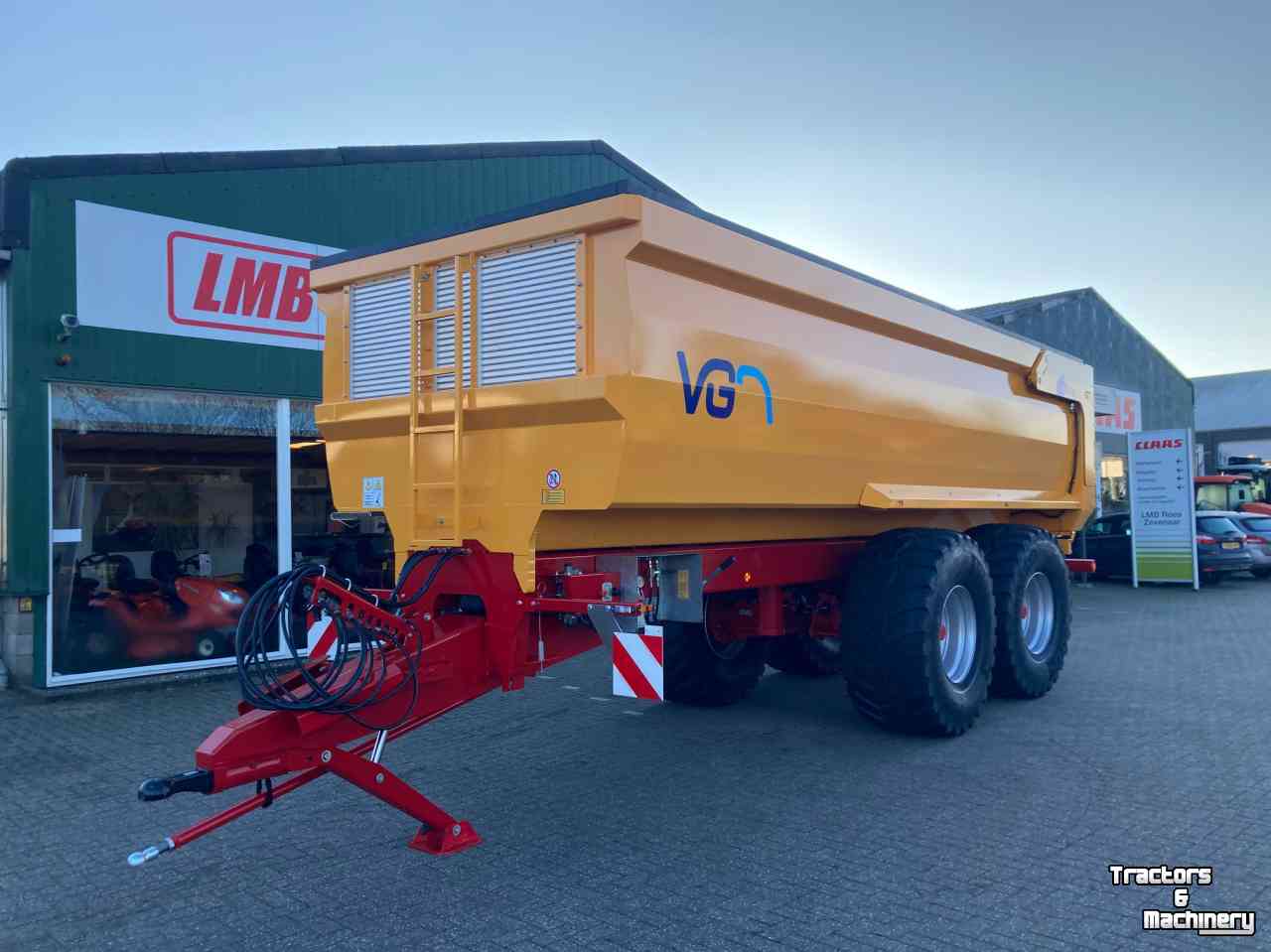 Dumptrailer VGM Everest EV22 landbouwkipper  kipwagen   landbouwtransport