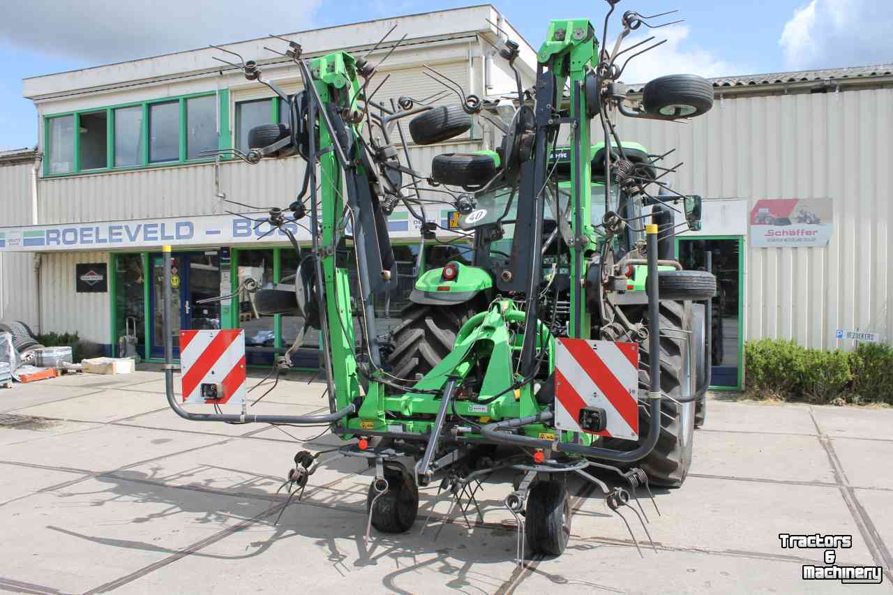 Tedder Deutz-Fahr Condimaster 9021 cirkelschudder 8-elements schudder