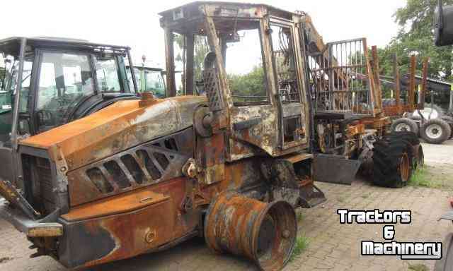 Forwarder  Welte W 130 M Forwarder voor Sloop