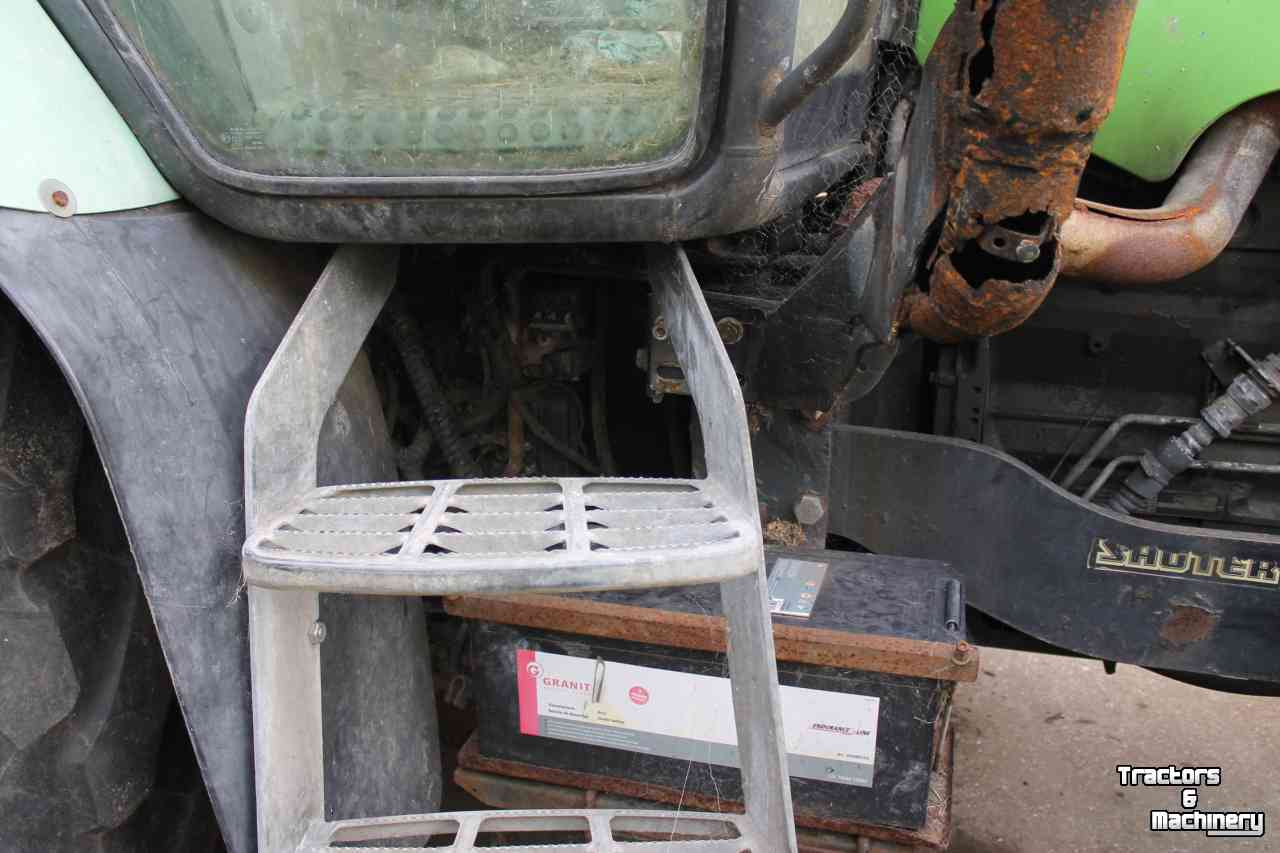 Tractor Deutz-Fahr Agrotron 150 MK2 schadetrekker 7-liter Deutz motor tractor defect brandschade