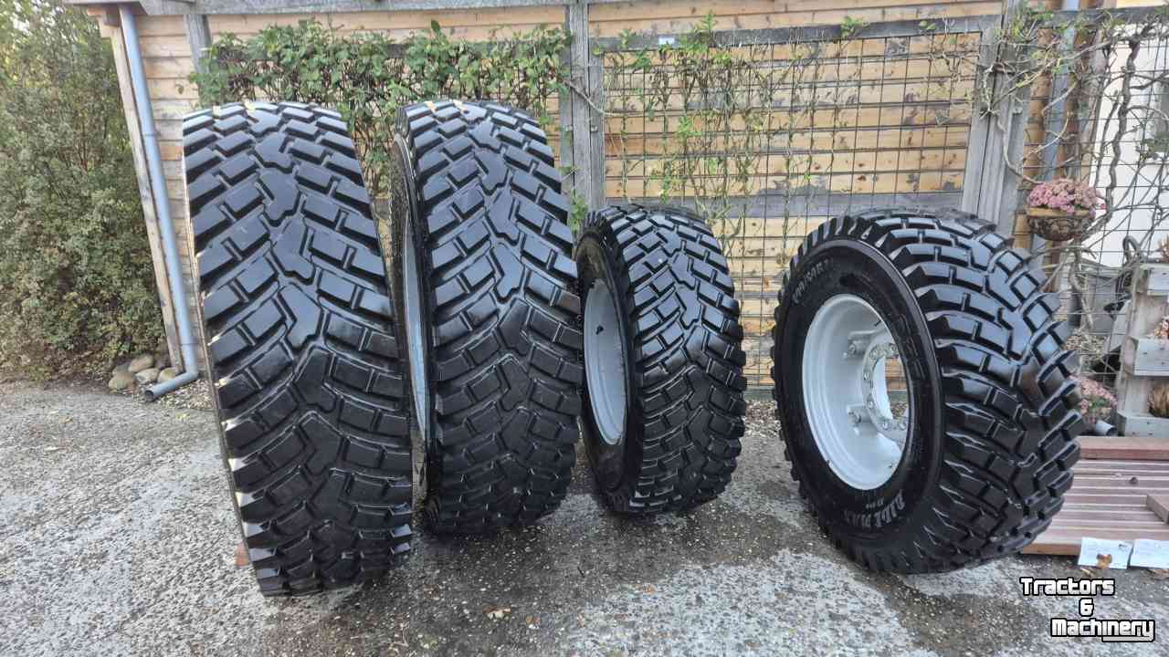 Wheels, Tyres, Rims & Dual spacers BKT 400/80R24 en 480/80R34