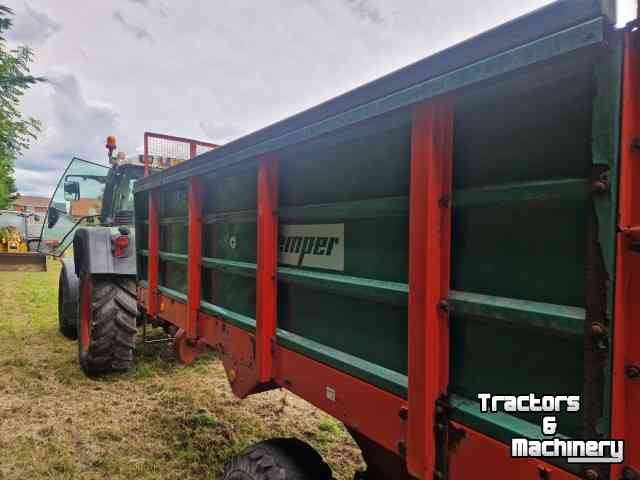 Manure spreader Kemper 8000 meststrooier