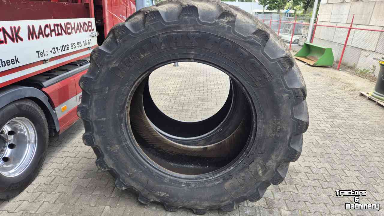 Wheels, Tyres, Rims & Dual spacers BKT IF710/70R42 AgriMaxForce banden 30mm