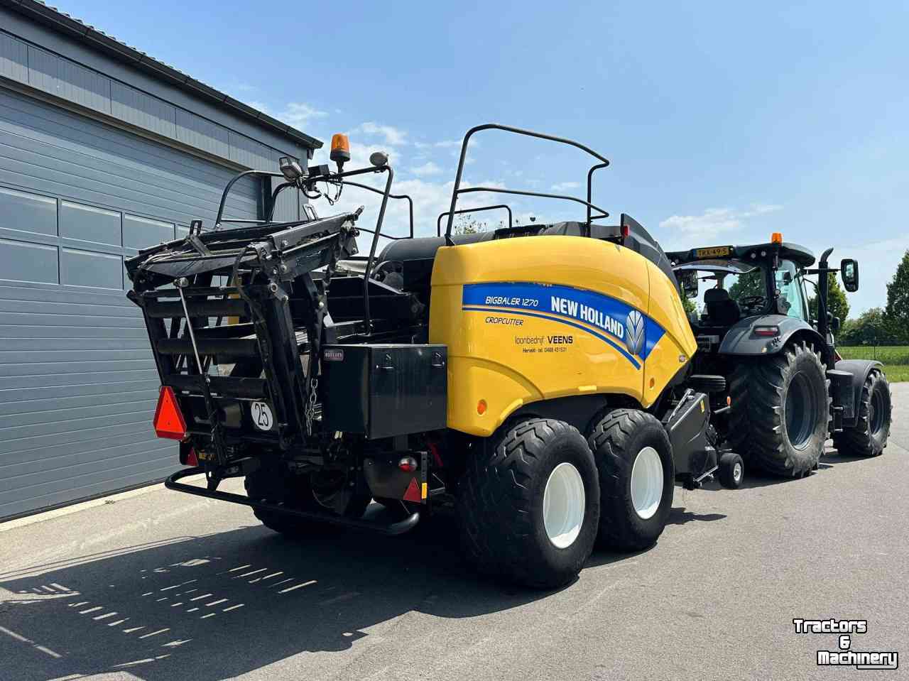 Balers New Holland Bigbaler 1270 CropCutter Grootpakken-pers