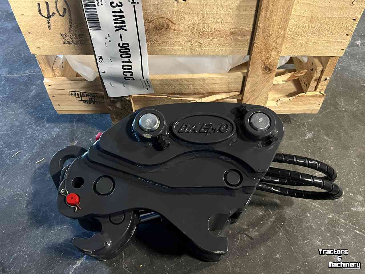 Mini-Excavator Case Case CX30 New Holland E30C  Snelwissel -DAEMO DMQ27 parts nr:31MK-90010CG