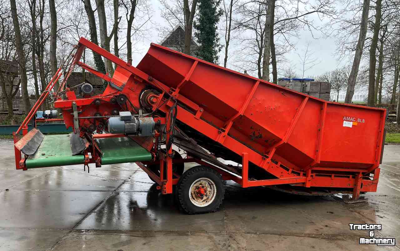 Receiving hopper Amac BLB 240 cm bodem