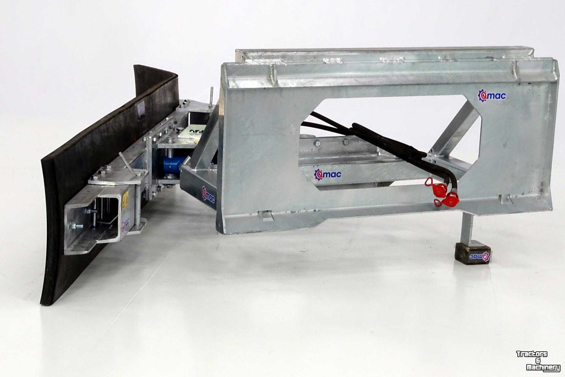 Manure scraper Qmac Rubberschuif + Bobcat aanbouw
