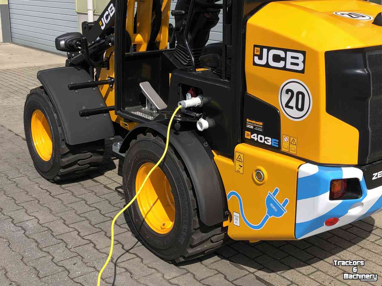 Wheelloader JCB Elektrische Wiellader JCB 403 E