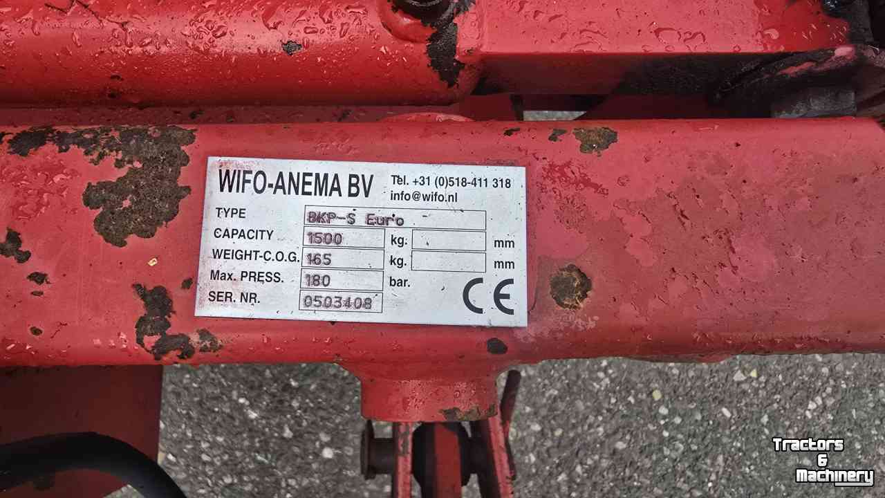 Rearside loader Wifo Achterlader