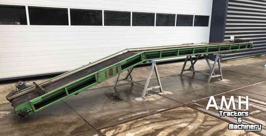 Conveyor  6600X540 MM TRANSPORTBAND VLAKKE BAND FLAT BELT CONVEYOR BELT FLACHBAND FÖRDERBAND