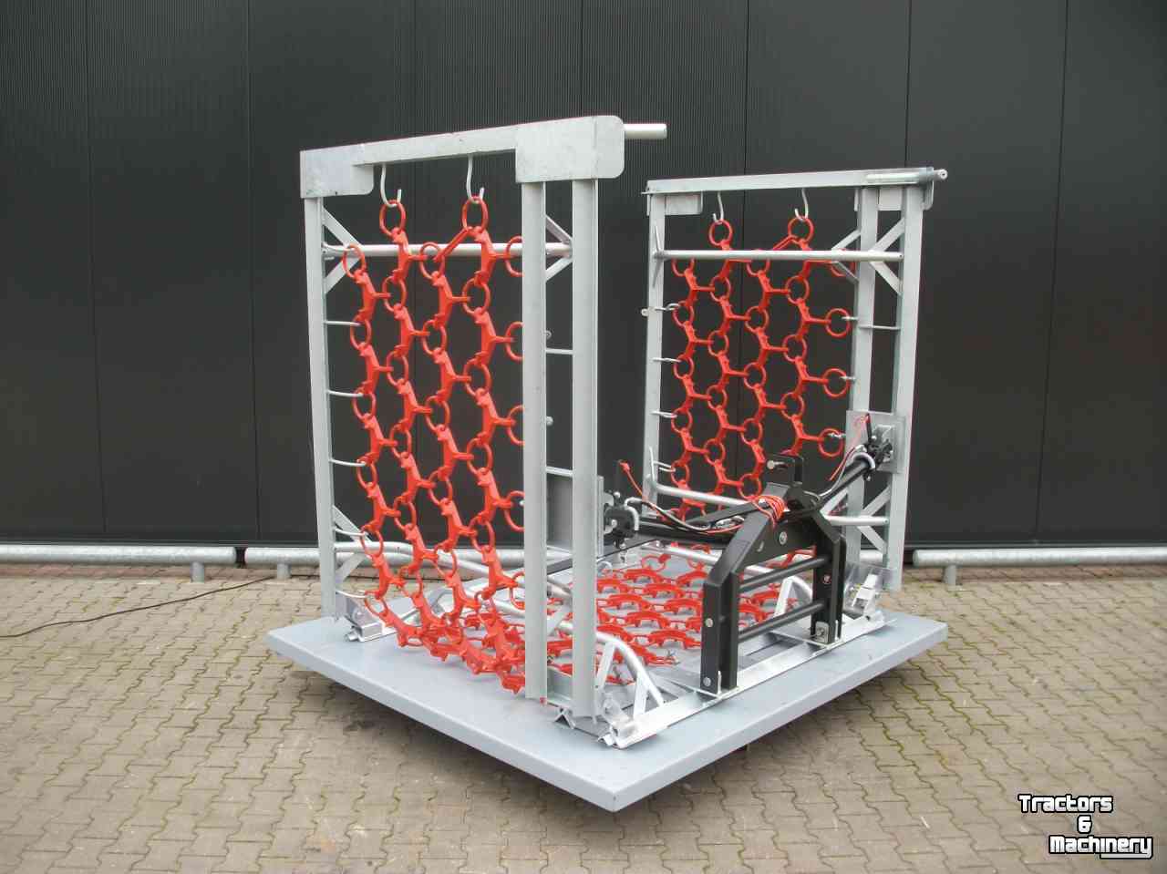 Pasture harrow Hofstede Weidesleep weisleep weiland wei gras sleep  4 rijen schakels 2M 3M 4M 5M 6M 8M