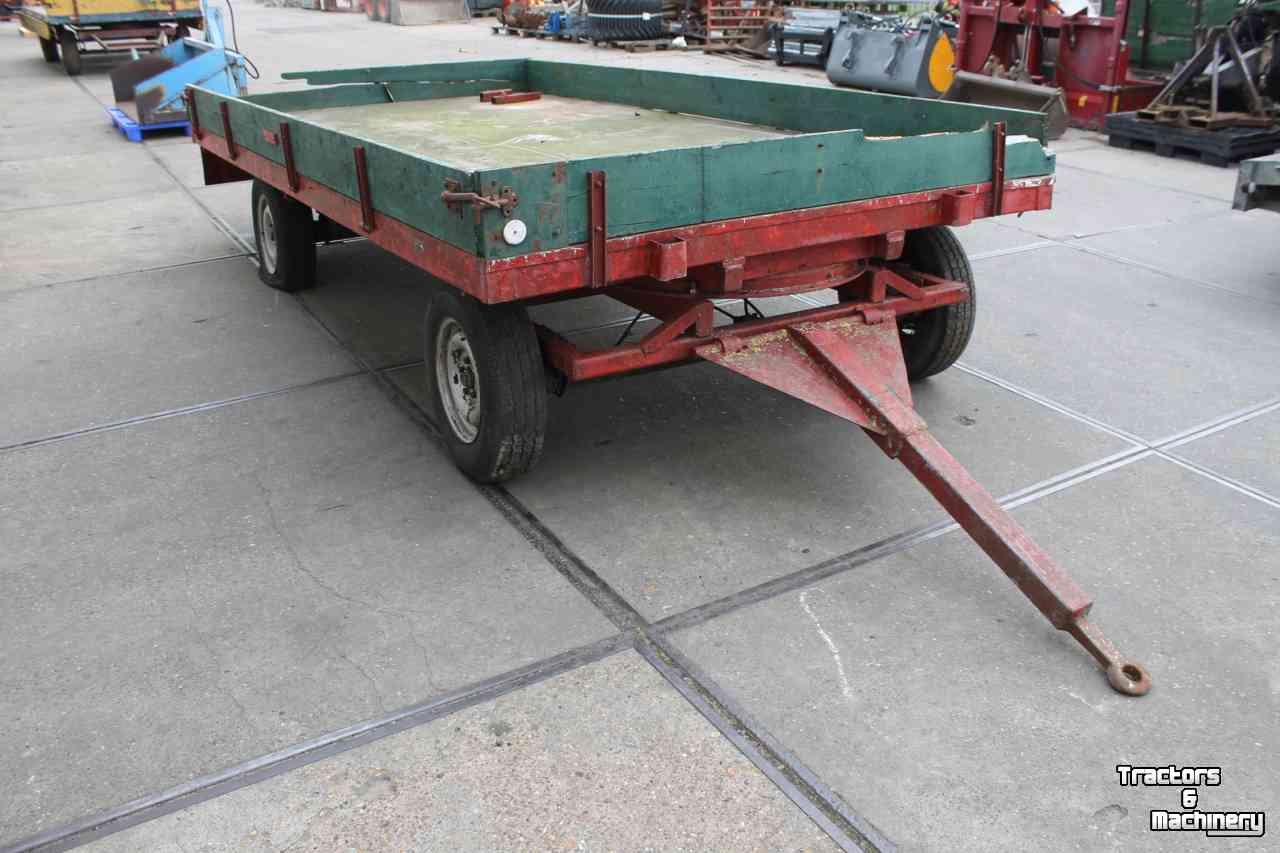 Agricultural wagon  Landbouwwagen balenwagen schamelwagen aanhanger aanhangwagen