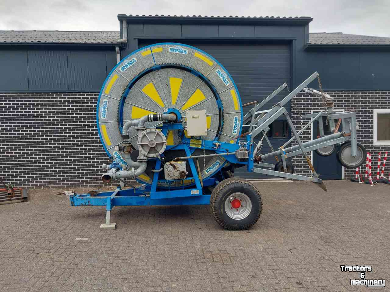 Irrigation hose reel Idrofoglia 100-400 Beregeningshaspel Met Computer