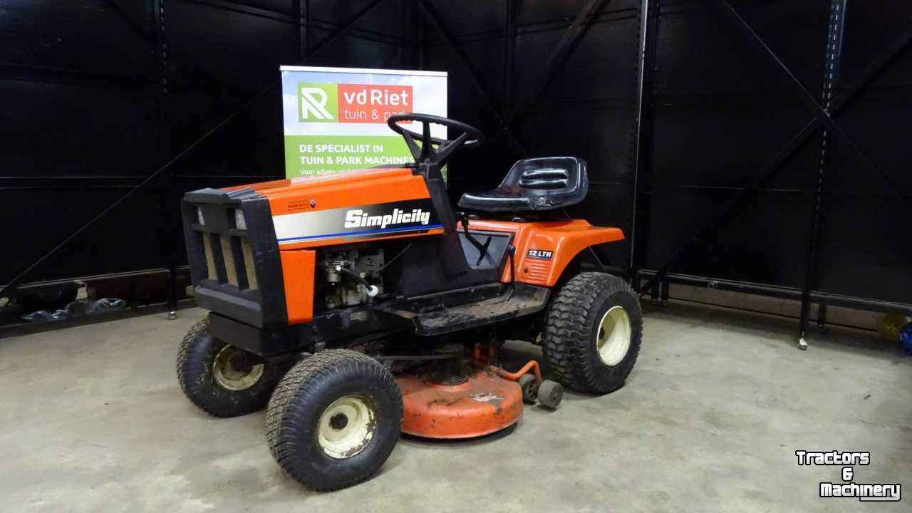 Ride-on mower Simplicity 12 LTH
