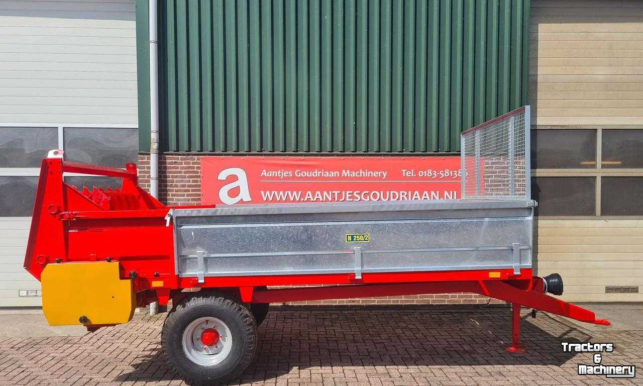 Manure spreader  RolTrans RT N 250/2 Mestspreider Meststrooier