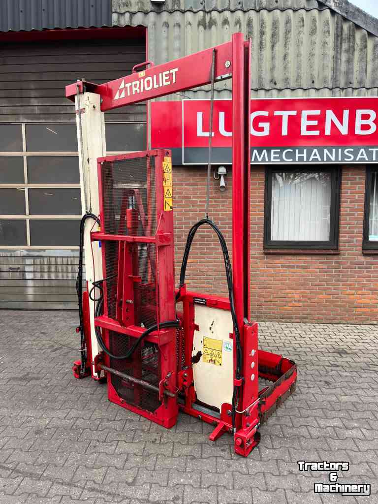 Silage block-cutter Trioliet TU195 Kuilvoersnijder kuilsnijder hefmast voermachines