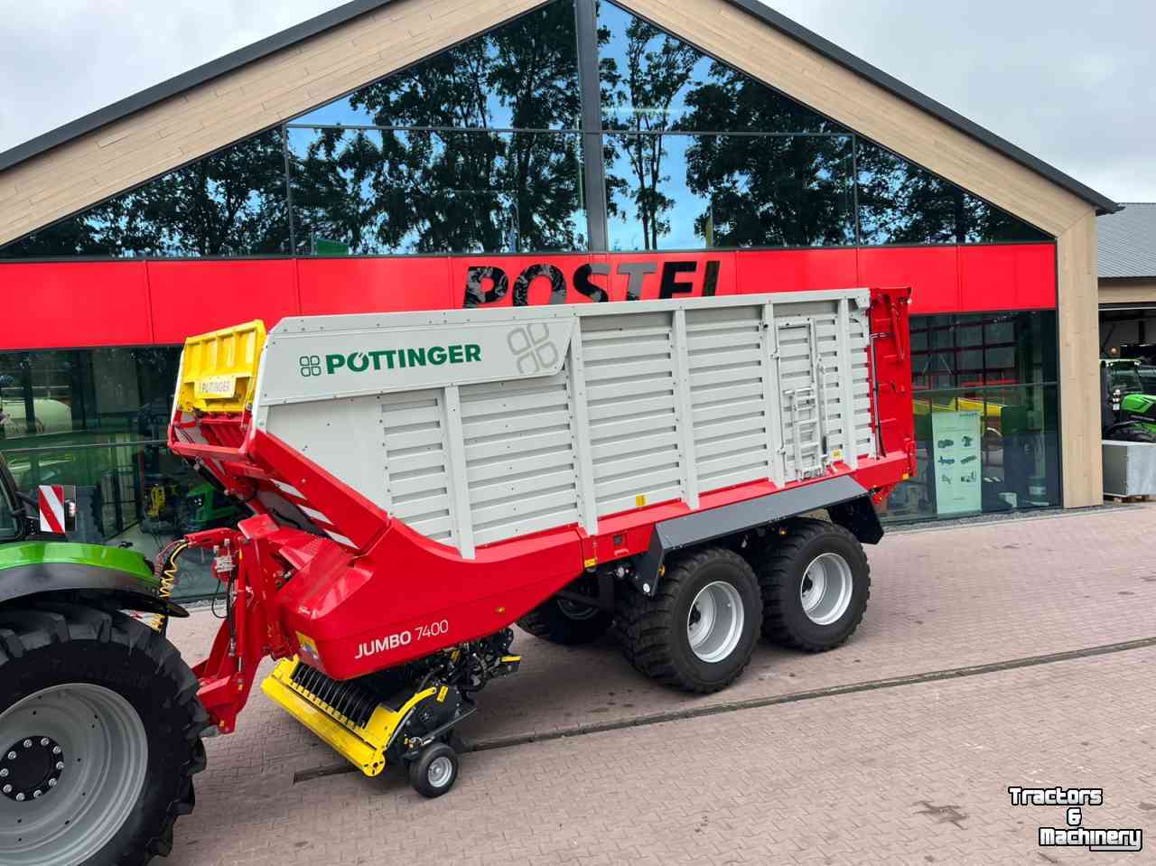 Self-loading wagon Pottinger Jumbo 7400