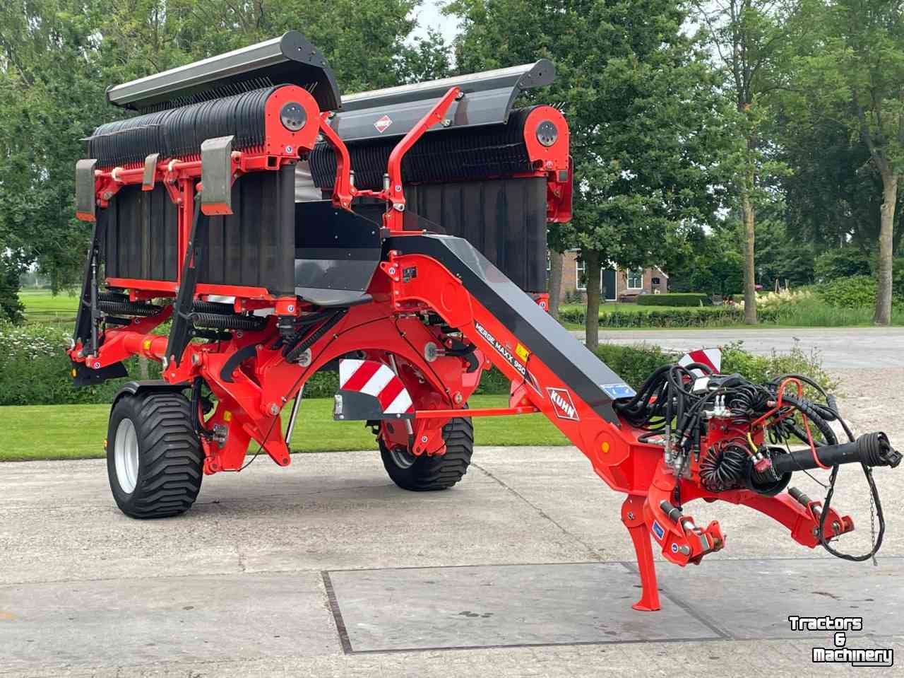 Rake Kuhn Kuhn Merge Maxx 950 Bandhark Schwader 410 uur!! Kenteken