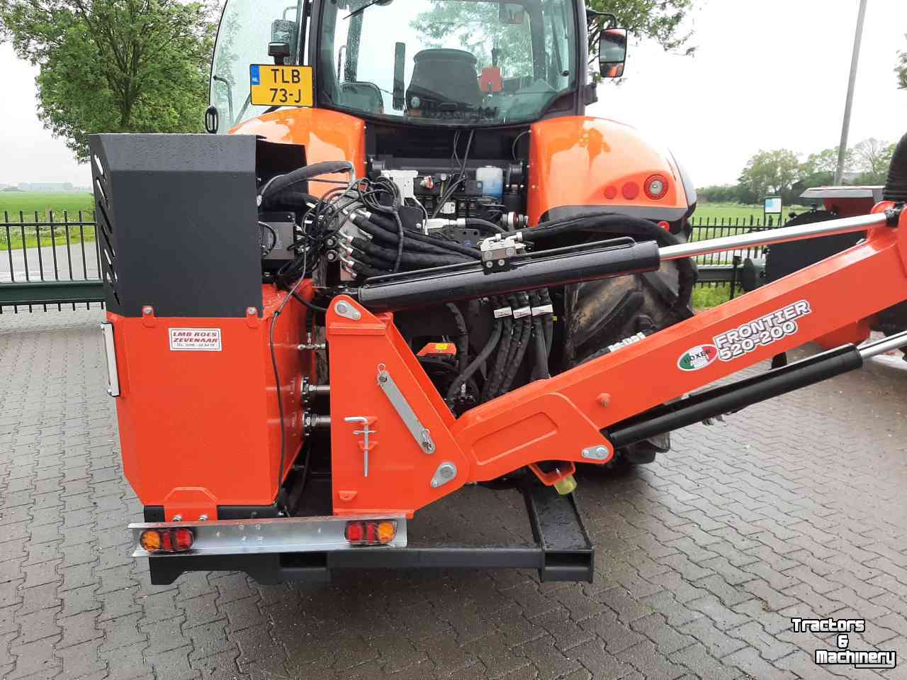 Mowing arm with flailmower Boxer Frontier 520-200 klepelmaaier - klepelmaaierarm