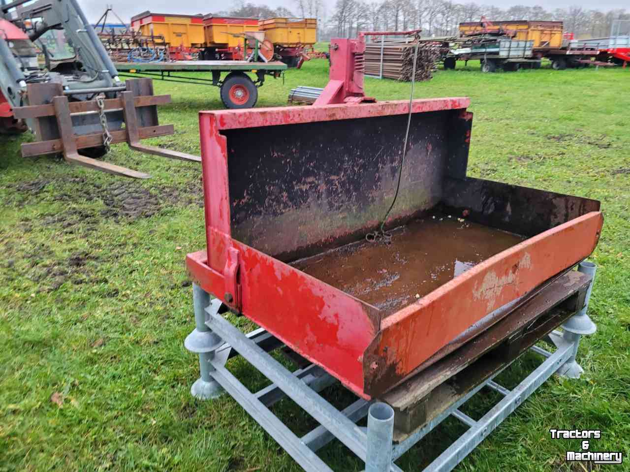 Other tillage machinery and accessories Hekamp Grondbak 150 cm