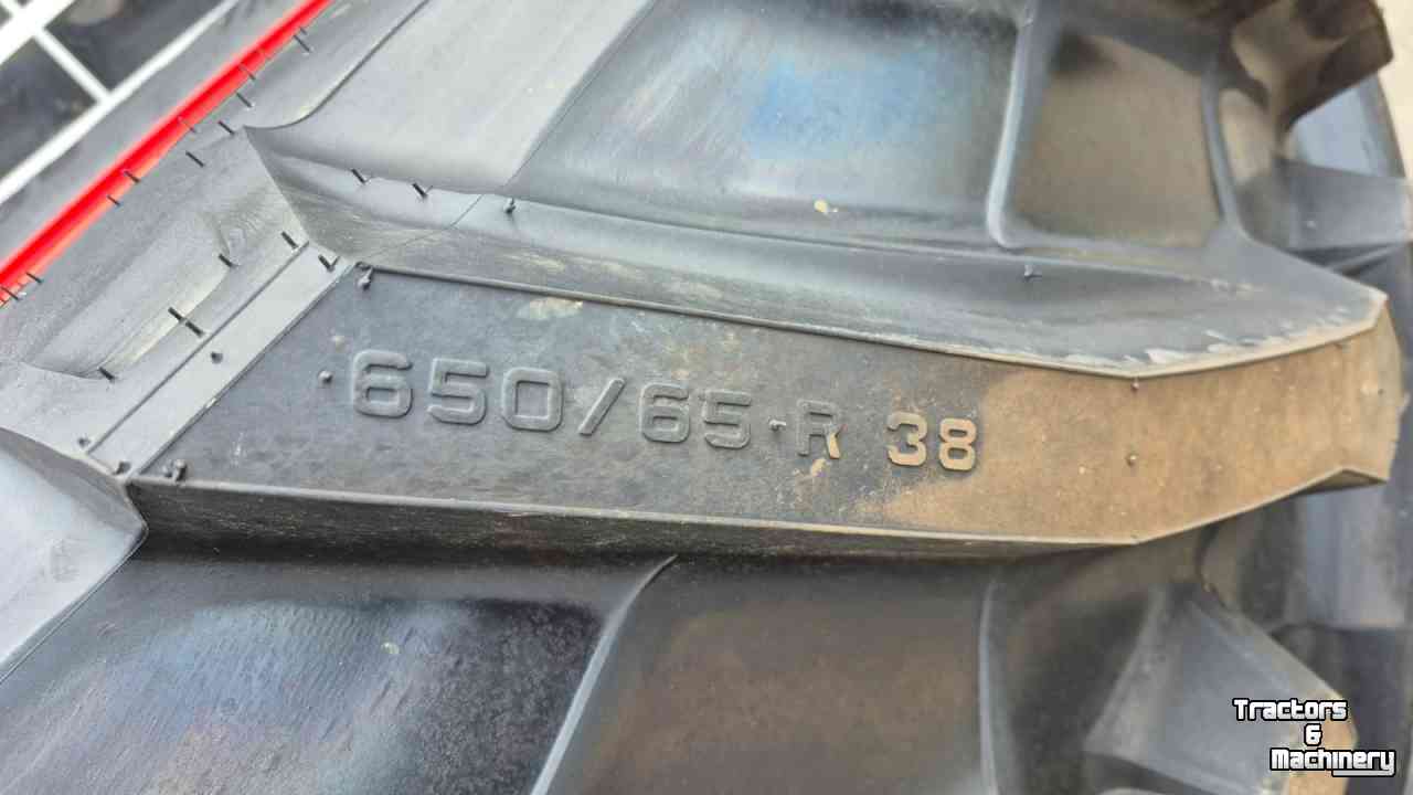 Wheels, Tyres, Rims & Dual spacers Trelleborg 540/65R28 NEW 100% + 650/65R38 NEW 100%