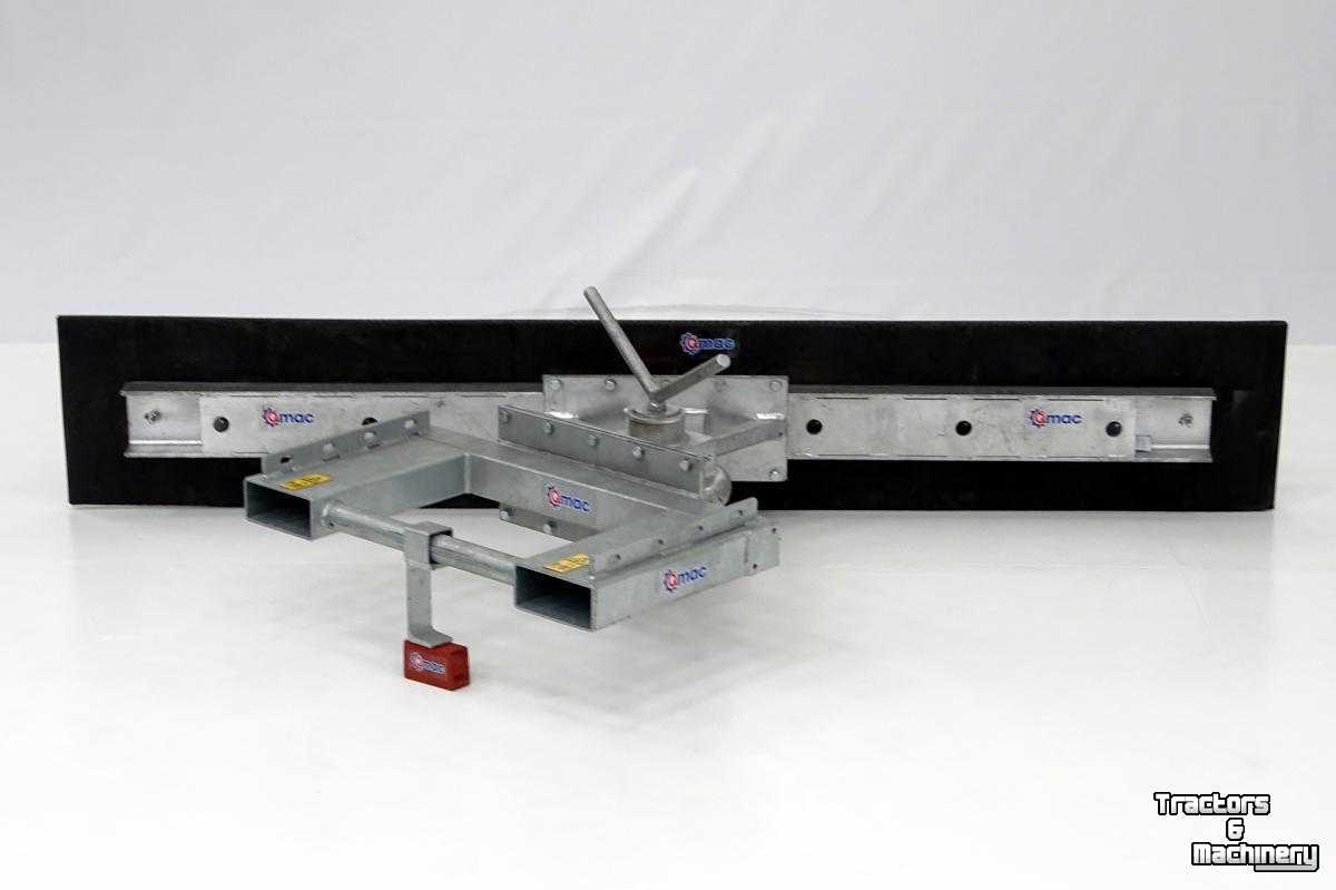 Other transport and industrial equipment and accessories Qmac Modulo Gummischieber 2100mm 210cm Anbau Palettengabel