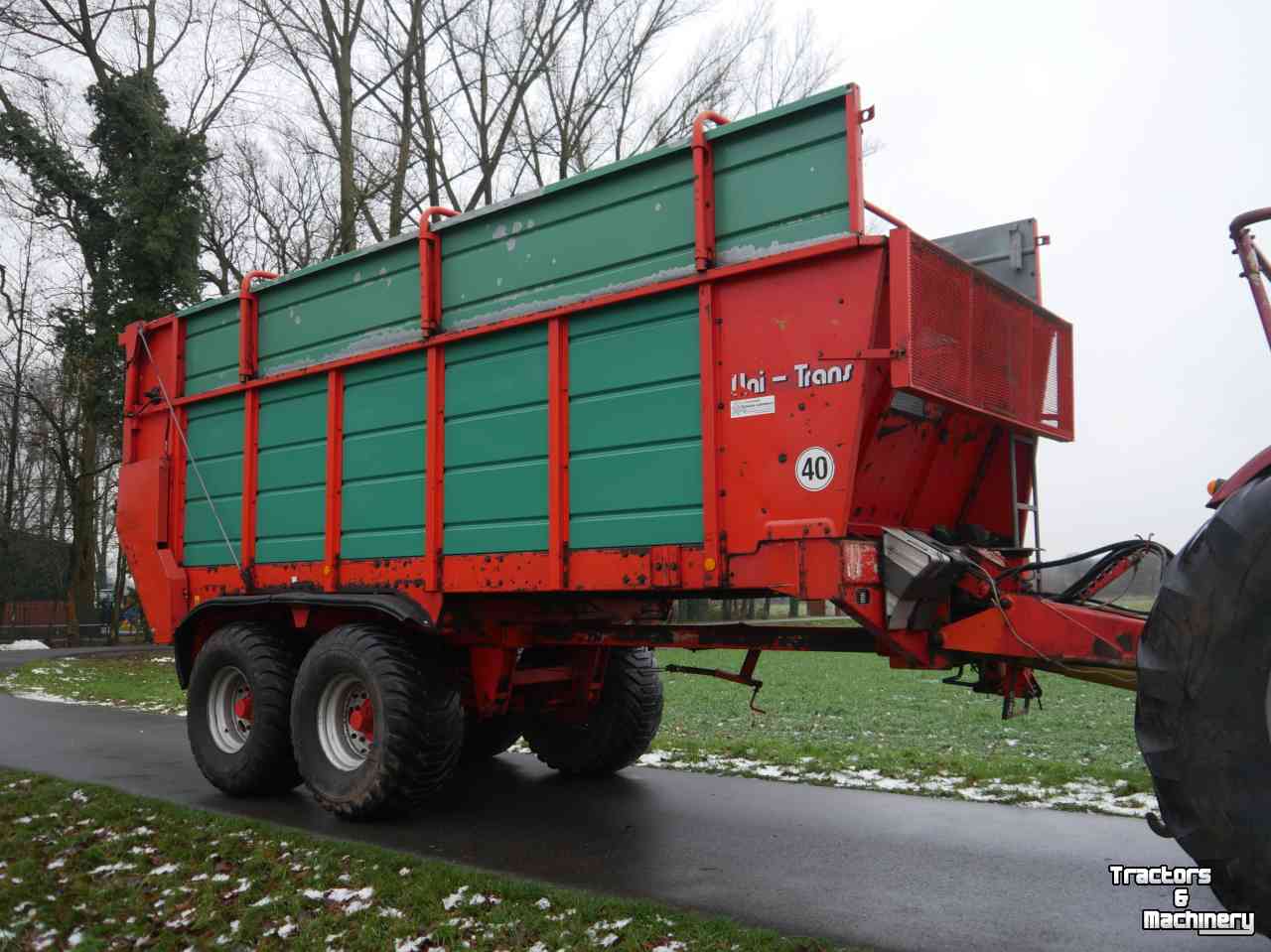 Self-loading wagon Kemper Unitrans 18000