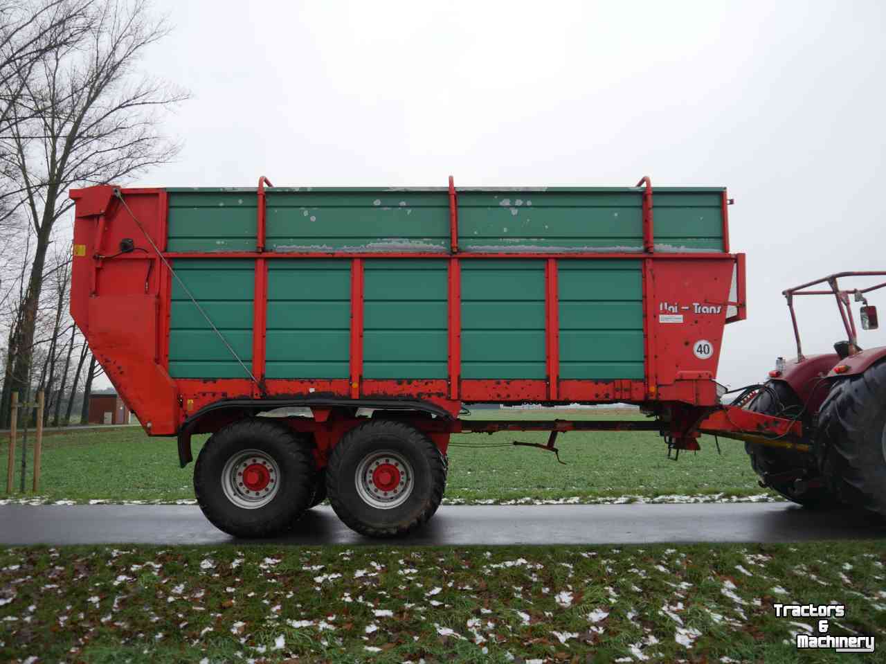 Self-loading wagon Kemper Unitrans 18000