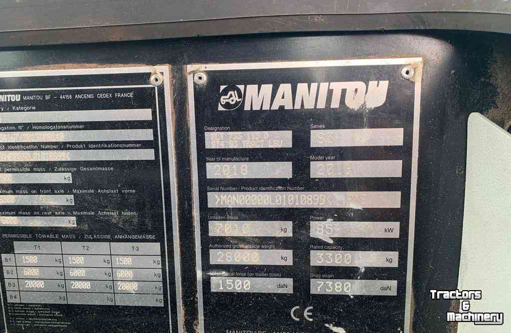 Telehandler Manitou MLT 733-115 ST4 S3 verreiker