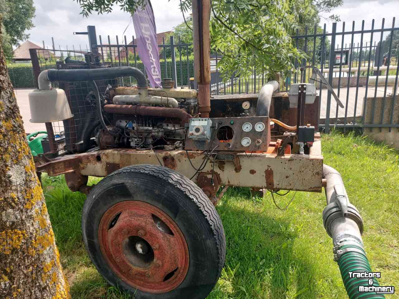 Stationary engine/pump set DAF Beregeningsmotor / Beregeningspomp / Regenpomp / Motor-pomp set