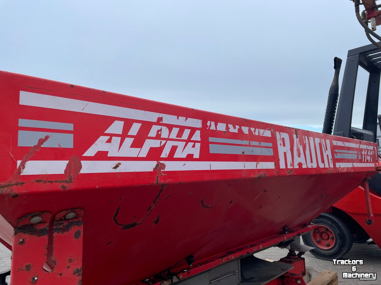 Fertilizer spreader Rauch Alpha 1141