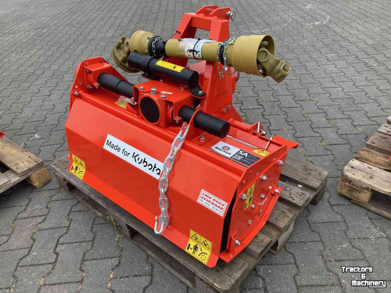 Rotary Tiller Kubota SA85  BH100, BH120, ZLL130 grondfrees