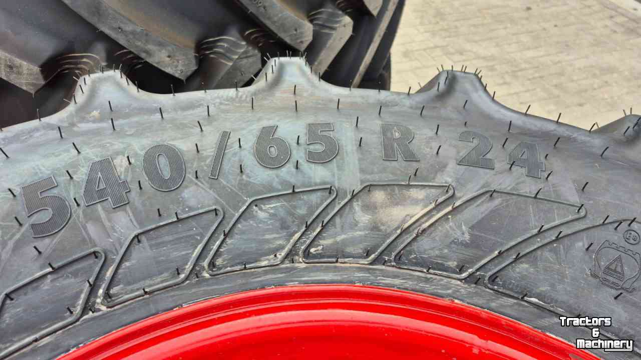 Wheels, Tyres, Rims & Dual spacers  Mitas 540/65R24 NEW 100% + Mitas 600/65R38 NEW 100%