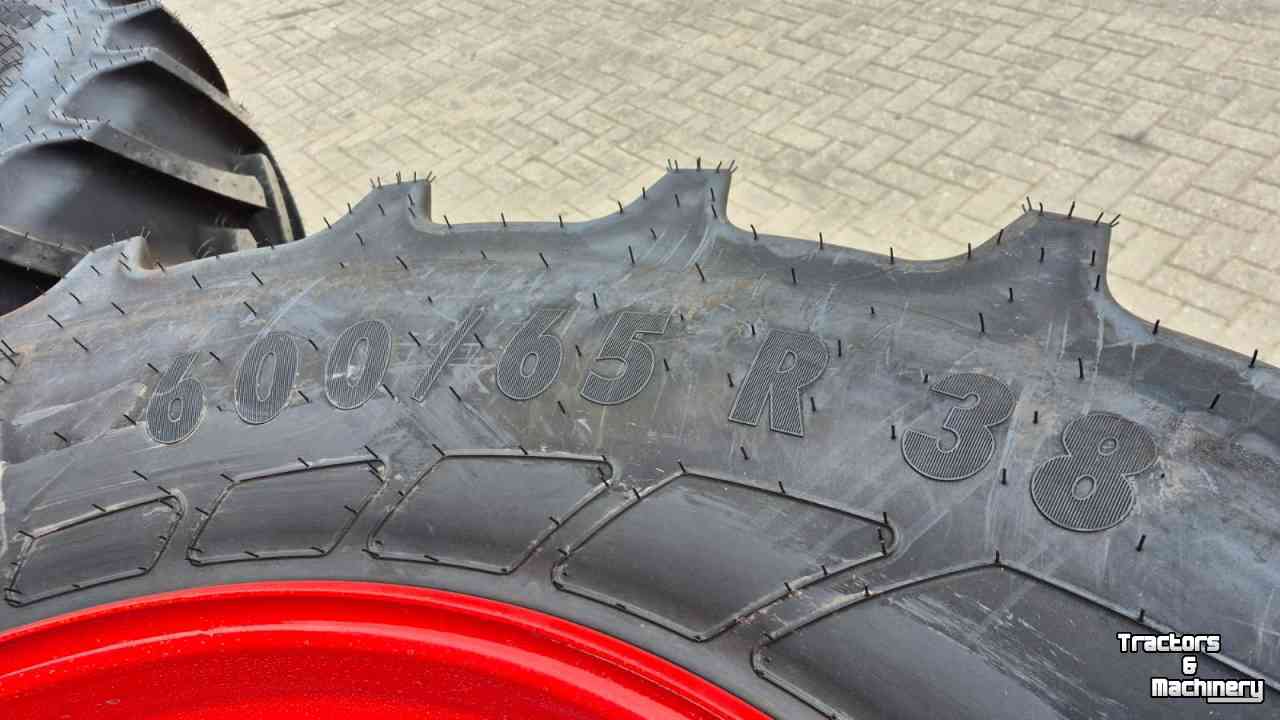 Wheels, Tyres, Rims & Dual spacers  Mitas 540/65R24 NEW 100% + Mitas 600/65R38 NEW 100%
