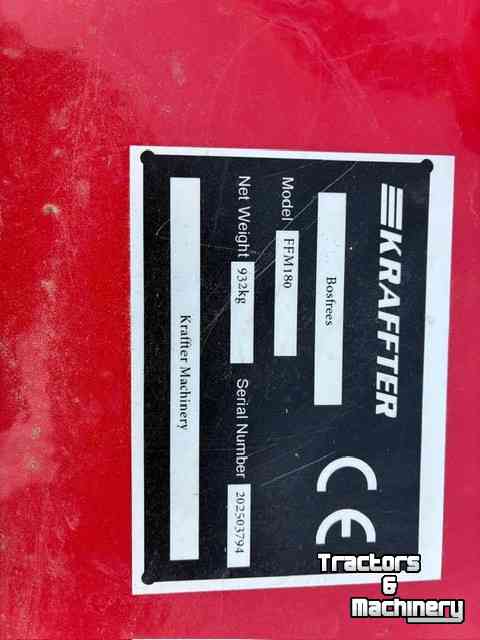 Forestry mulcher Kraffter FFM180