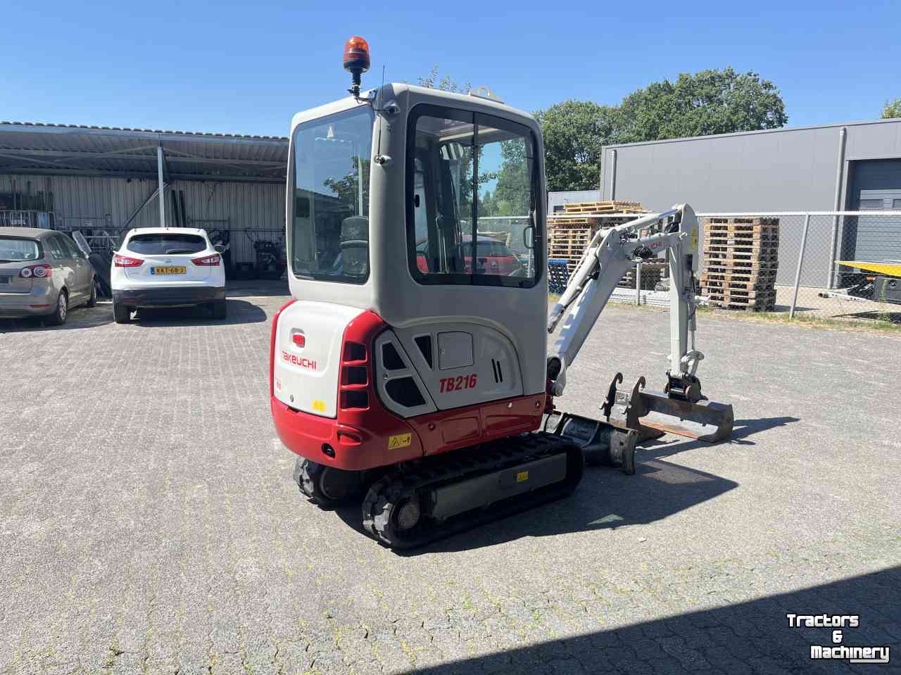 Mini-Excavator Takeuchi TB216 2023, 1000 uur