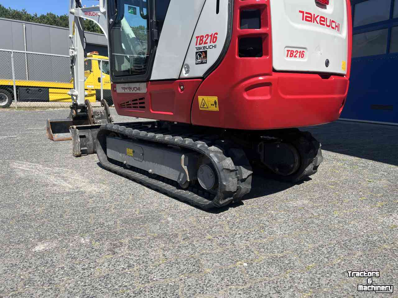 Mini-Excavator Takeuchi TB216 2023, 1000 uur