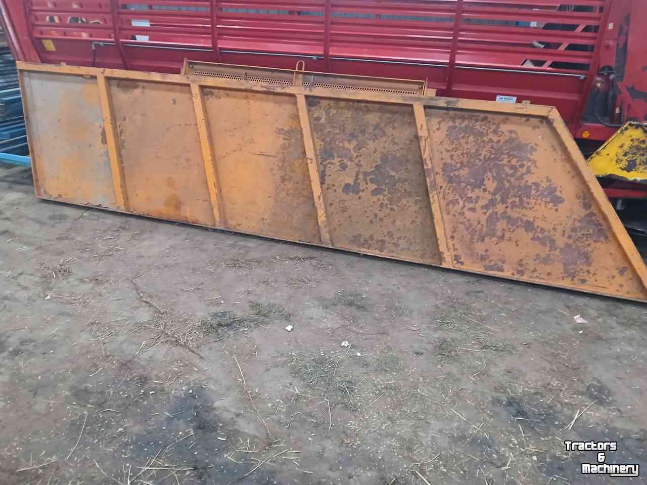 Dumptrailer Veenhuis Opzetschotten kipper dumper kieper veenhuis
