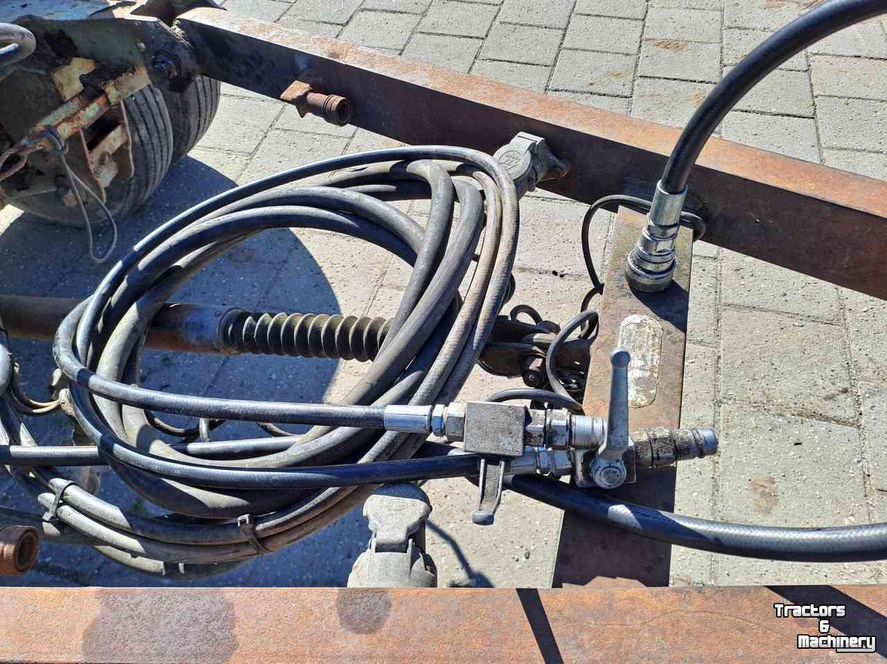 Ramp trailer  24 ton dieplader