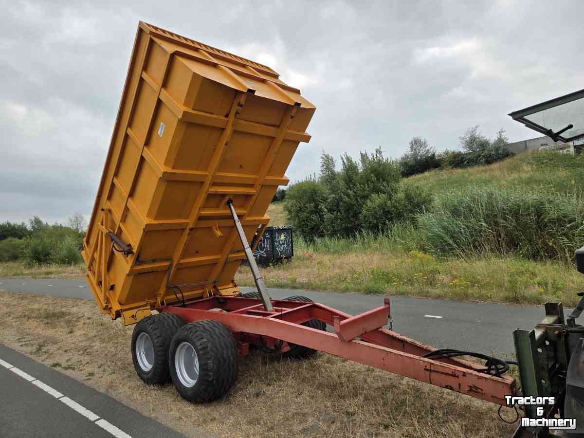 Dumptrailer Theo Tel 7,5 tons tandemas kipper dumper
