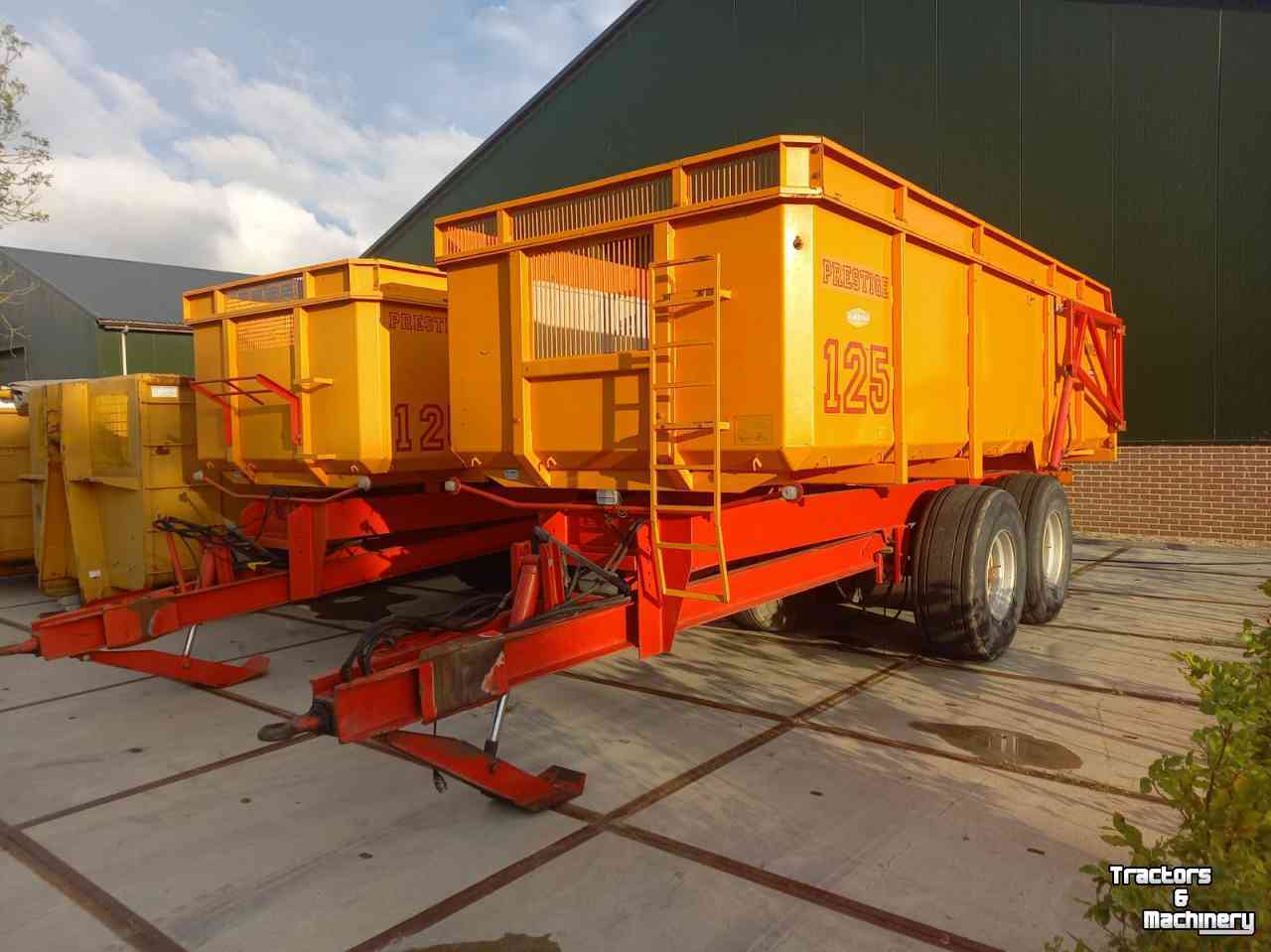 Dumptrailer Miedema Kipper HST125, 2 stuks